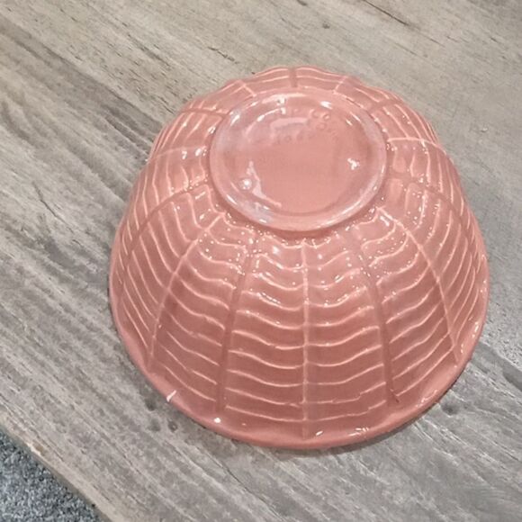 Robinson Ransbottom Pottery Early 1900's 6 1/4" vintage brown decorative bowl - Picture 4 of 5